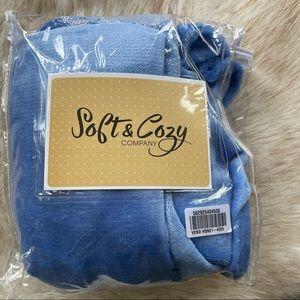 Soft and Cozy Two Standard Pillow Case in Blue